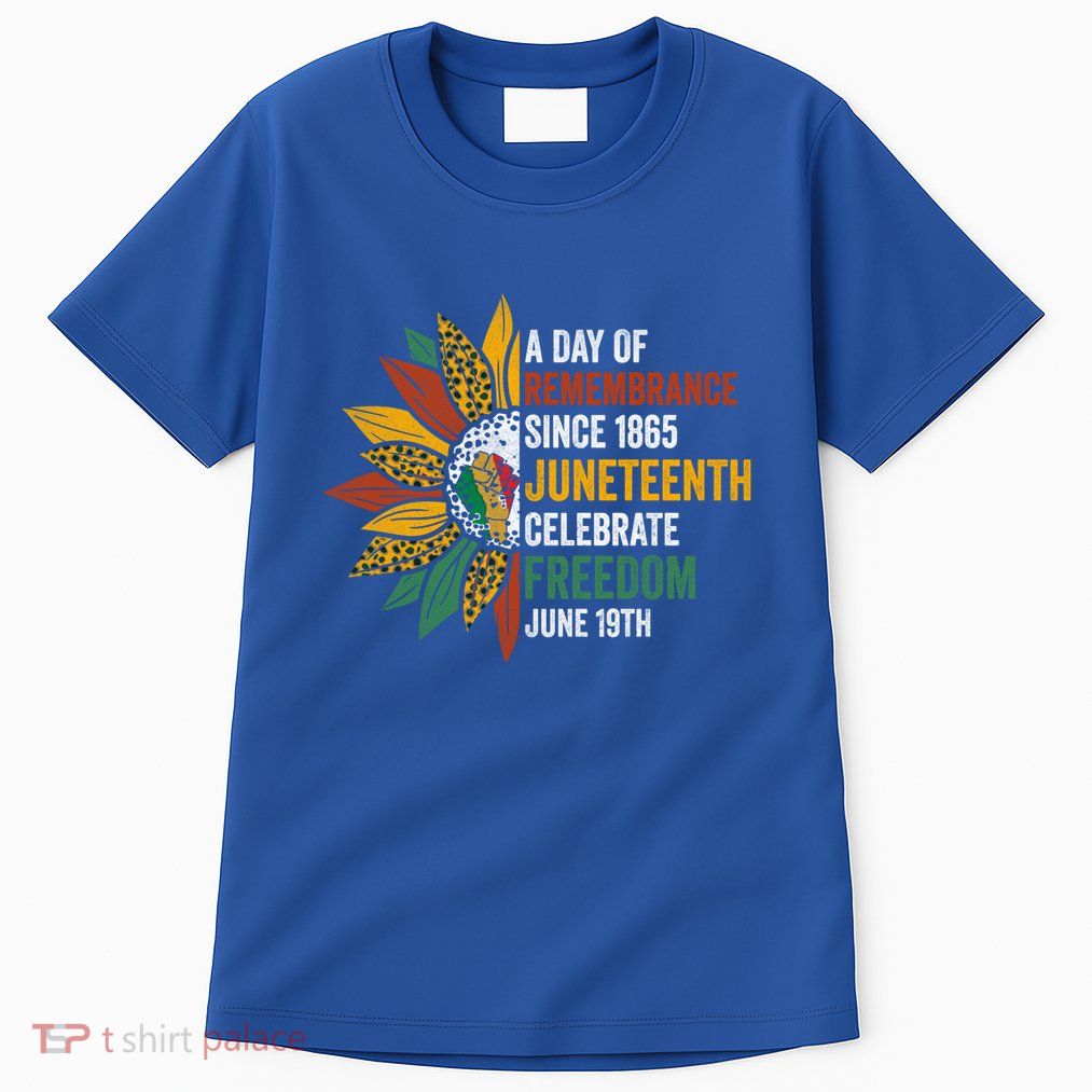 A Day Of Remembrance Since 1985 Junenth Celebrate Freedom Gift Tall T-Shirt