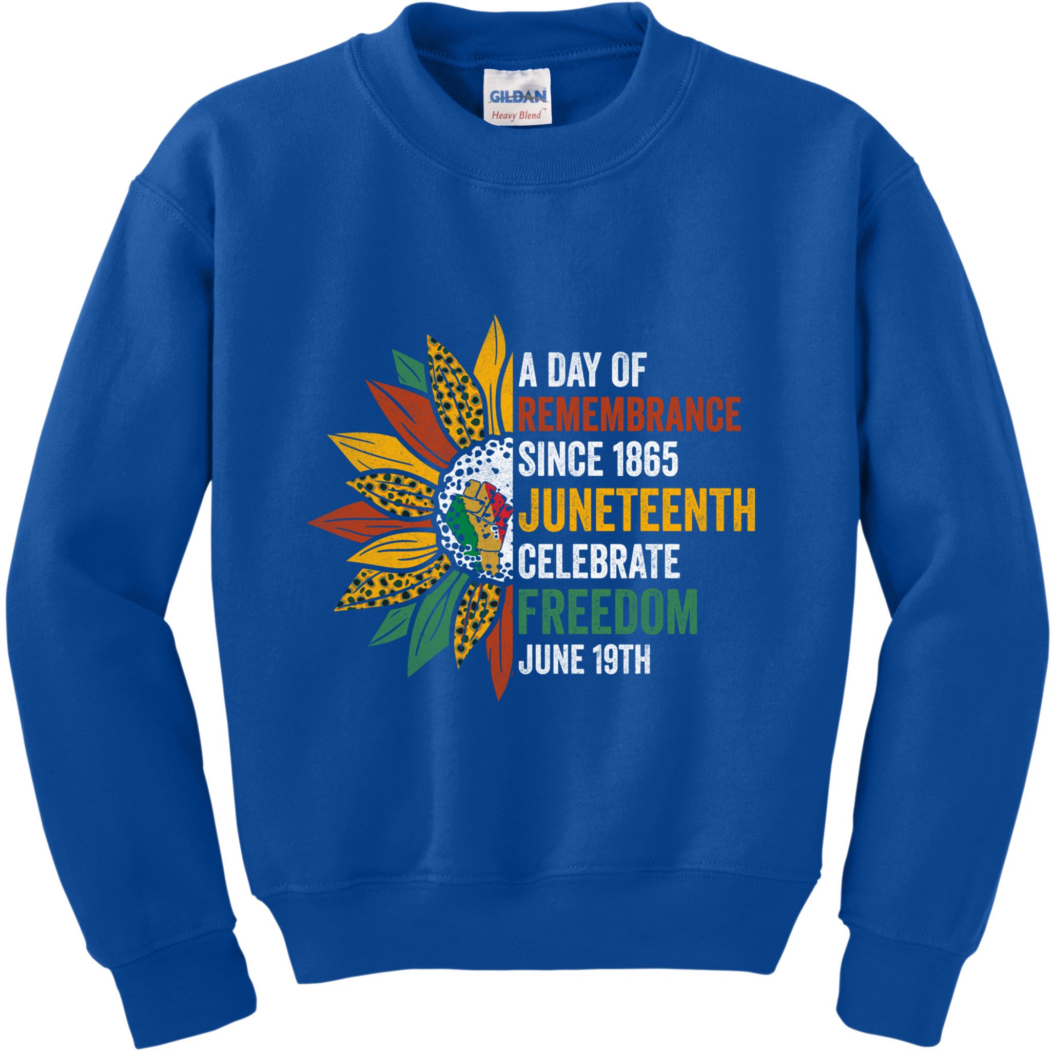 A Day Of Remembrance Since 1985 Junenth Celebrate Freedom Gift Kids Sweatshirt