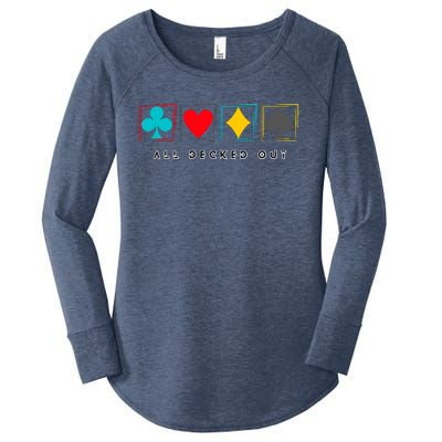 All Decked Out Women's Perfect Tri Tunic Long Sleeve Shirt