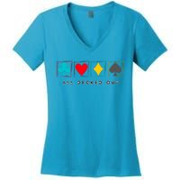 All Decked Out Women's V-Neck T-Shirt