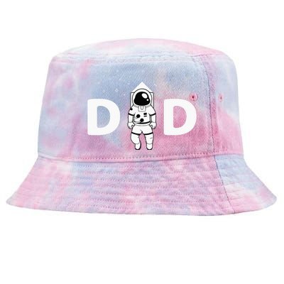 Astronaut Daddy Outer Space Birthday Party Tie-Dyed Bucket Hat