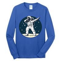 Astronaut Dabbing On The Moon Outer Space Funny Graphic Gift Tall Long Sleeve T-Shirt