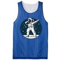 Astronaut Dabbing On The Moon Outer Space Funny Graphic Gift Mesh Reversible Basketball Jersey Tank