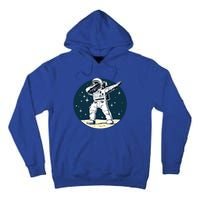 Astronaut Dabbing On The Moon Outer Space Funny Graphic Gift Tall Hoodie