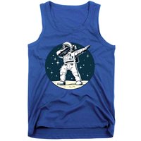 Astronaut Dabbing On The Moon Outer Space Funny Graphic Gift Tank Top