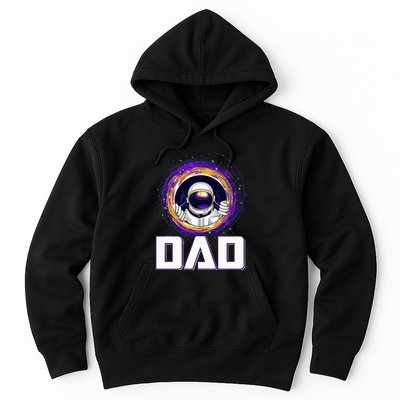 Astronaut Dad Outer Space Lover Fathers Day Hoodie