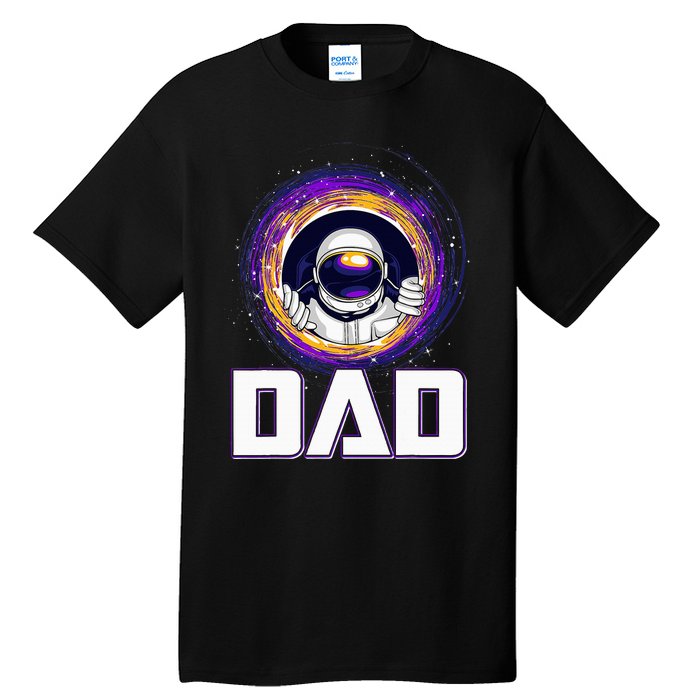 Astronaut Dad Outer Space Lover Fathers Day Tall T-Shirt