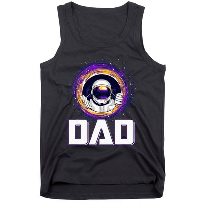 Astronaut Dad Outer Space Lover Fathers Day Tank Top