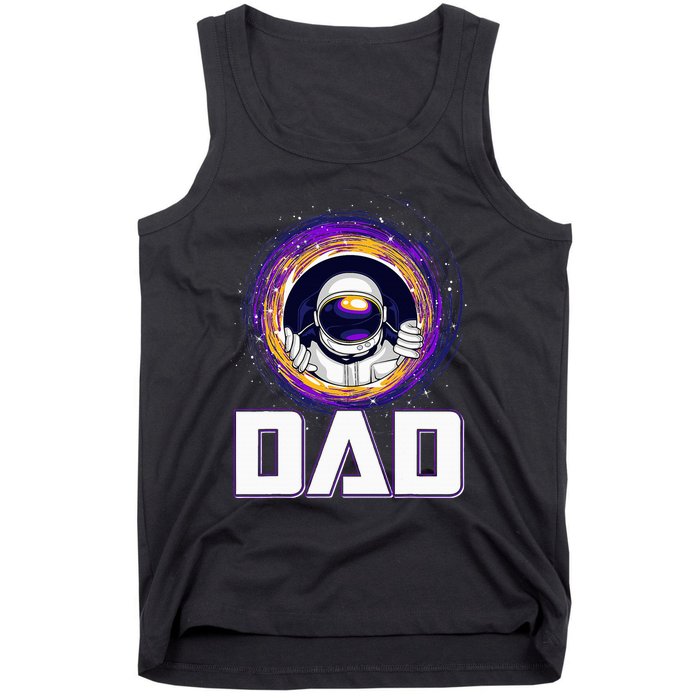 Astronaut Dad Outer Space Lover Fathers Day Tank Top