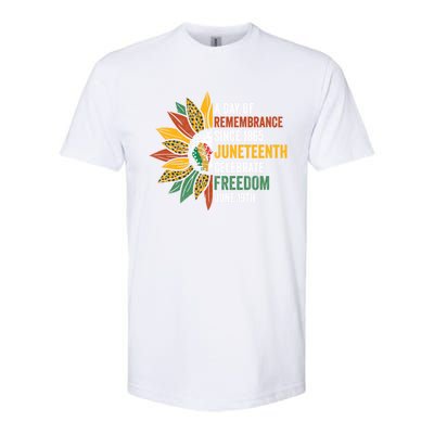 A Day Of Remembrance Since 1985 Junenth Celebrate Freedom Gift Softstyle CVC T-Shirt