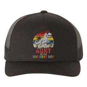 Aunt Dinosaur Of The Birthday Boy Matching Family Yupoong Adult 5-Panel Trucker Hat