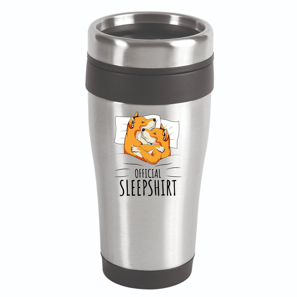 Akita Dog Off.icial Sleepshirt 16oz Travel Tumbler