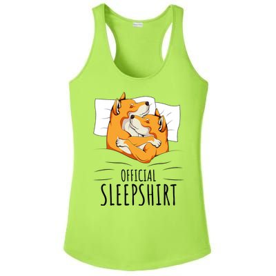 Akita Dog Off.icial Sleepshirt Ladies PosiCharge Competitor Racerback Tank