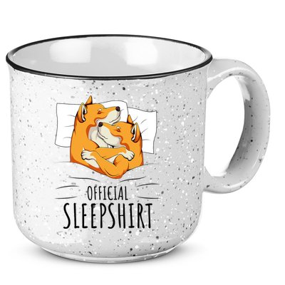 Akita Dog Off.icial Sleepshirt 15oz Campfire Ceramic Mug