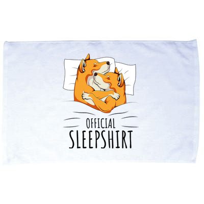 Akita Dog Off.icial Sleepshirt Microfiber Hand Towel