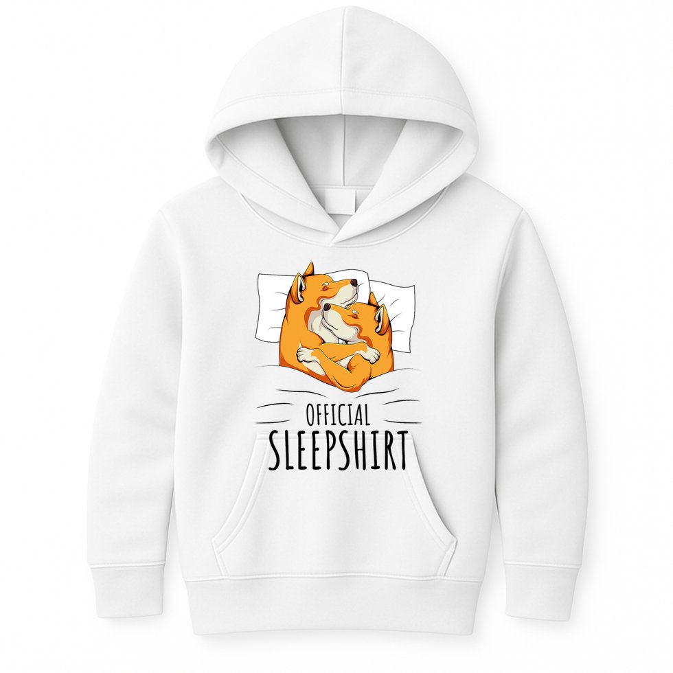 Akita Dog Off.icial Sleepshirt Kids Hoodie