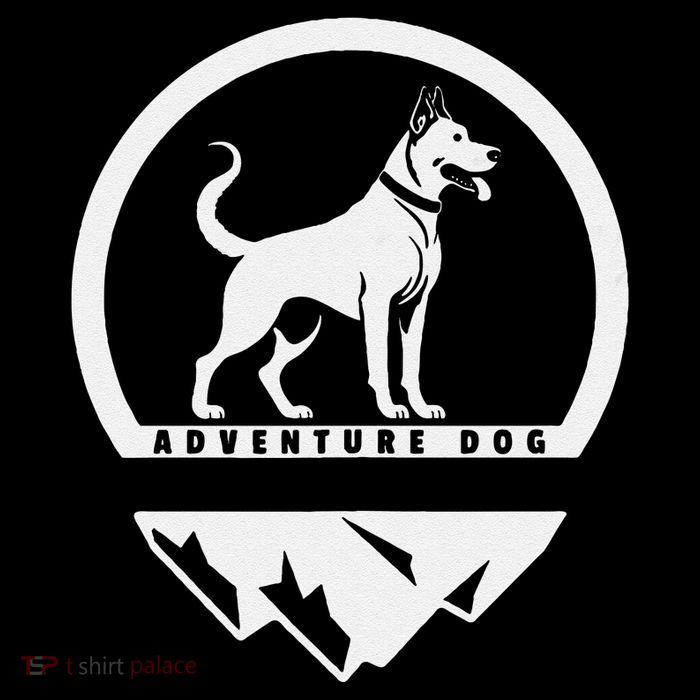 Adventure Dog Outdoor Enthusiast And Dog Lover Kids T-Shirt