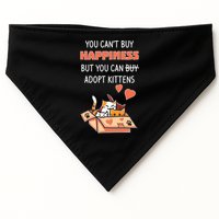 Adopt Kittens Buy Happiness USA-Made Doggie Bandana