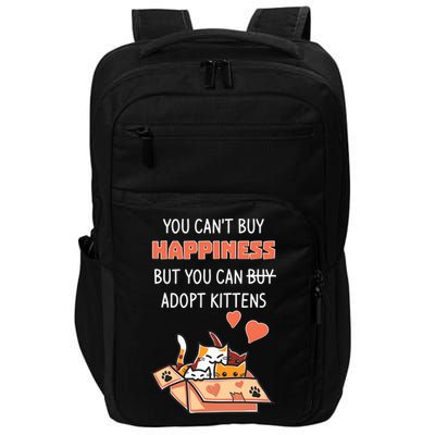 Adopt Kittens Buy Happiness Impact Tech Backpack