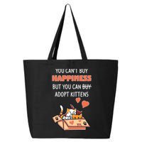 Adopt Kittens Buy Happiness 25L Jumbo Tote