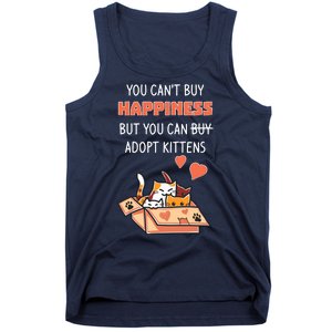 Adopt Kittens Buy Happiness Tank Top