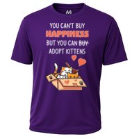 Adopt Kittens Buy Happiness Cooling Performance Crew T-Shirt