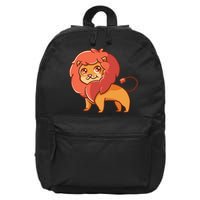 Adorable Baby Lion 16 in Basic Backpack