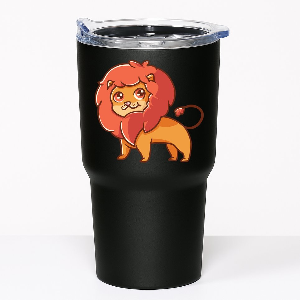 Adorable Baby Lion Tumbler