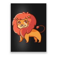 Adorable Baby Lion Poster