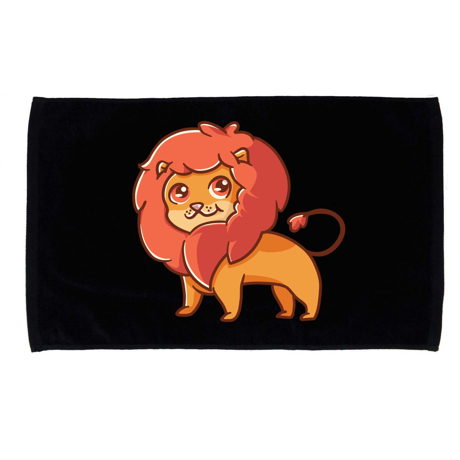 Adorable Baby Lion Microfiber Hand Towel