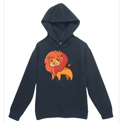 Adorable Baby Lion Urban Pullover Hoodie