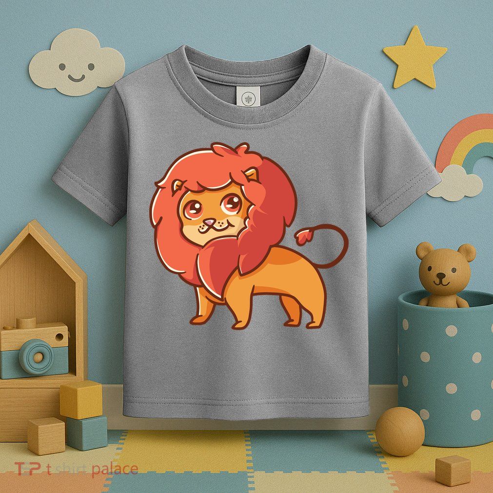 Adorable Baby Lion Toddler T-Shirt