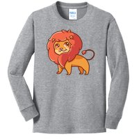 Adorable Baby Lion Kids Long Sleeve Shirt