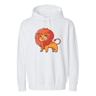 Adorable Baby Lion Garment-Dyed Fleece Hoodie