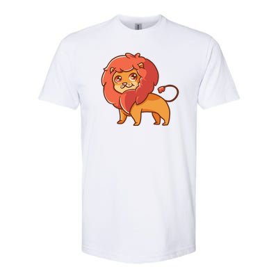 Adorable Baby Lion Softstyle® CVC T-Shirt