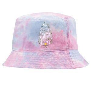 Adore Him Baby Jesus Christmas Tie-Dyed Bucket Hat