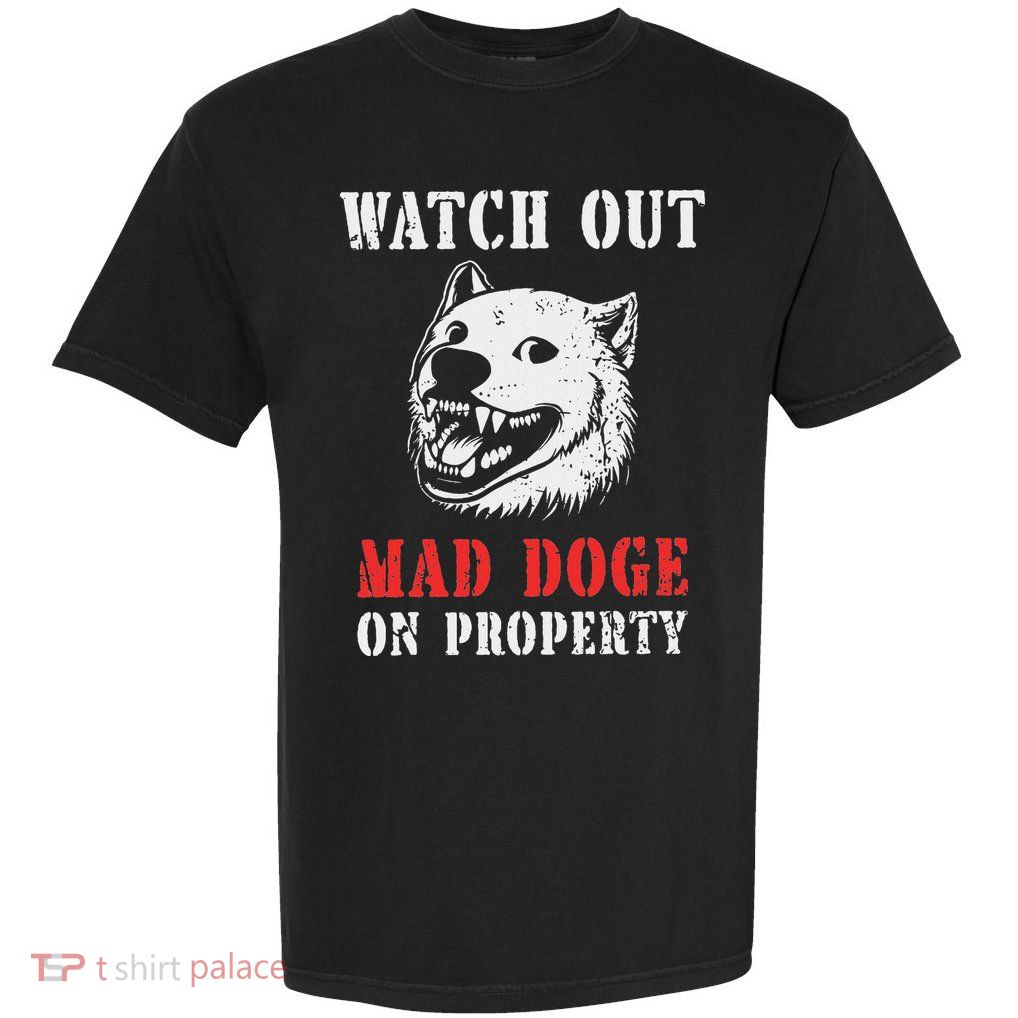 Anti Doge Pro Doge Sign Garment-Dyed Heavyweight T-Shirt