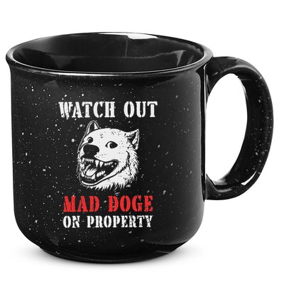 Anti Doge Pro Doge Sign 15oz Campfire Ceramic Mug
