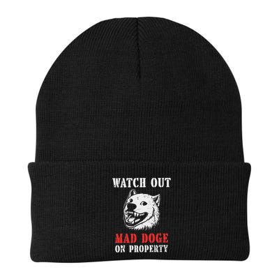 Anti Doge Pro Doge Sign Beanie