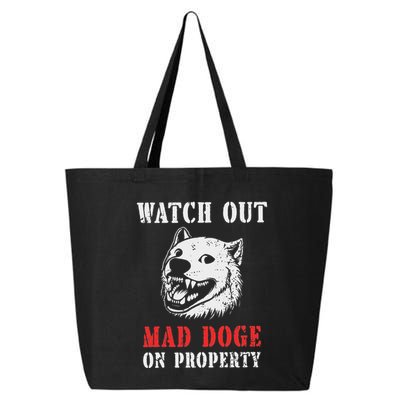 Anti Doge Pro Doge Sign 25L Jumbo Tote
