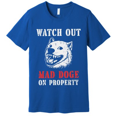 Anti Doge Pro Doge Sign Premium T-Shirt