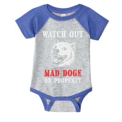 Anti Doge Pro Doge Sign Infant Baby Jersey Bodysuit