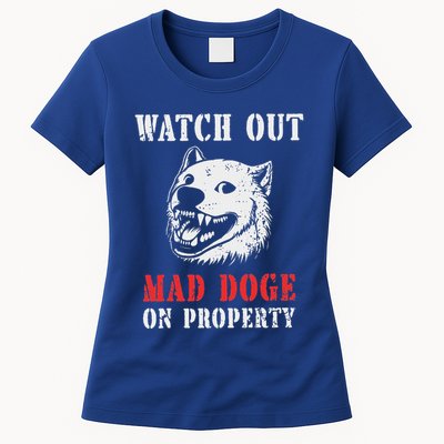Anti Doge Pro Doge Sign Womens T-Shirt