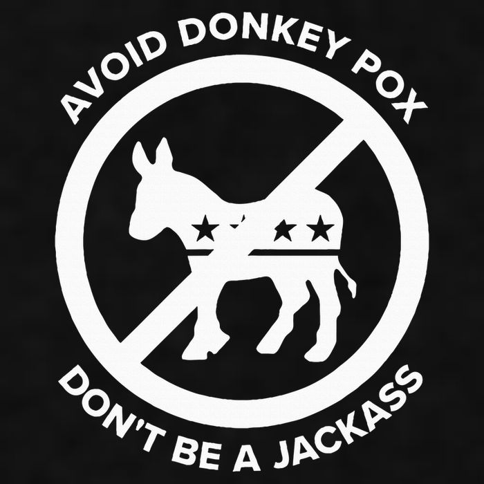 Avoid Donkey Pox DonT Be A Jackass Ladies PosiCharge Tri-Blend Wicking Tank