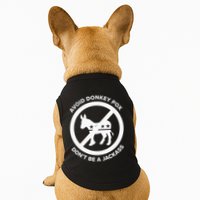 Avoid Donkey Pox DonT Be A Jackass Doggie Tank