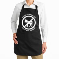 Avoid Donkey Pox DonT Be A Jackass Apron