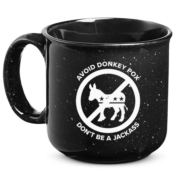 Avoid Donkey Pox DonT Be A Jackass 15oz Campfire Ceramic Mug