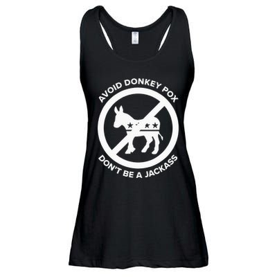 Avoid Donkey Pox DonT Be A Jackass Ladies Essential Flowy Tank