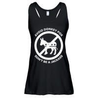 Avoid Donkey Pox DonT Be A Jackass Ladies Essential Flowy Tank