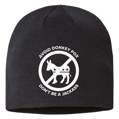Avoid Donkey Pox DonT Be A Jackass Sustainable Beanie